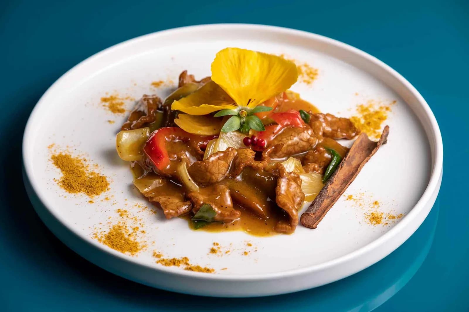 Manzo con Salsa Curry