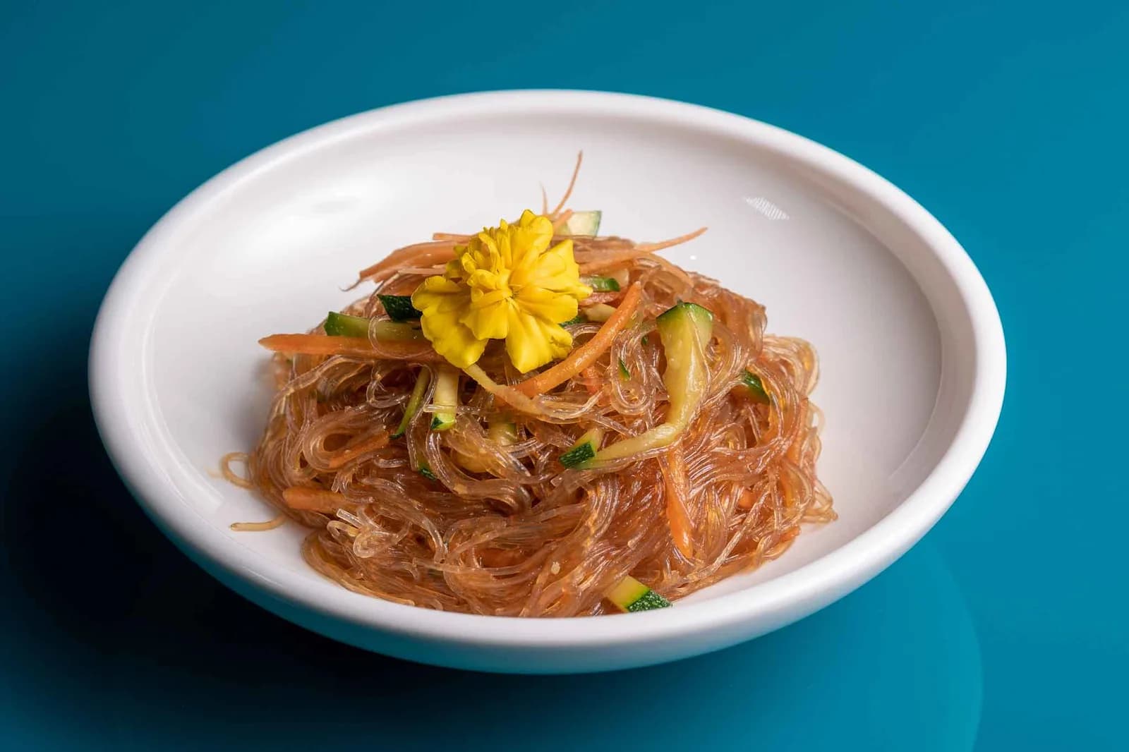 Spaghetti di Soia con Verdure